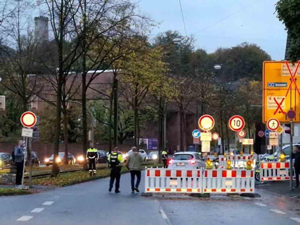 Polizei Bielefeld, Zwischenbilanz zu Verkehrskontrollen an der Baustelle Adenauerplatz
