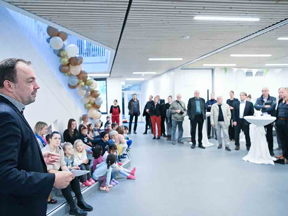 Kassel, Investition in die frühe Bildung, Kita Nordshausen nach 10 Monaten Bauzeit feierlich eröffnet