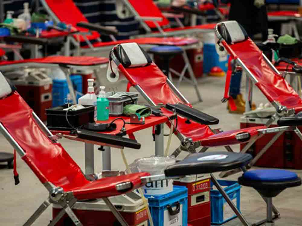 DRK Blutspendedienst West, Aufruf zur Blutspende