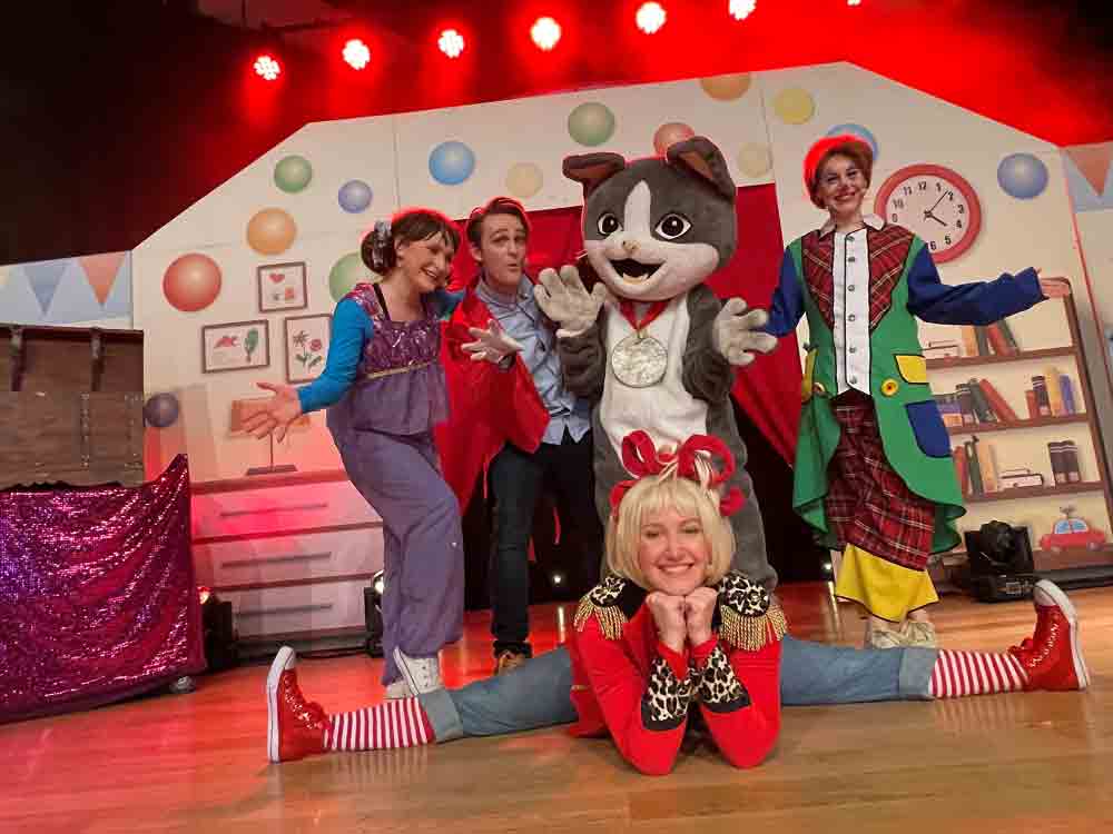 Anzeige: Conni das Zirkus Musical in Rheda Wiedenbrück, Auftritt am 4. Dezember 2022 in der Stadthalle