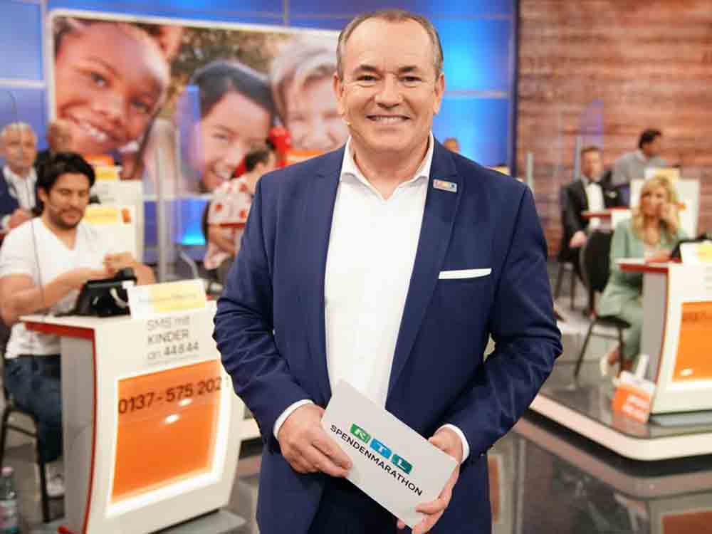 27. RTL Spendenmarathon mit Wolfram Kons gegen Kinderarmut in Deutschland, 17. November 2022