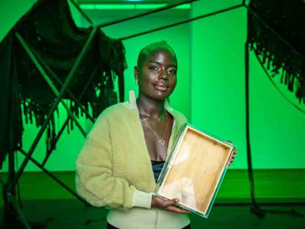 Eröffnung der Video Installation »I Build My Skin With Rocks« von Sandra Mujinga im Hamburger Bahnhof, Nationalgalerie der Gegenwart
