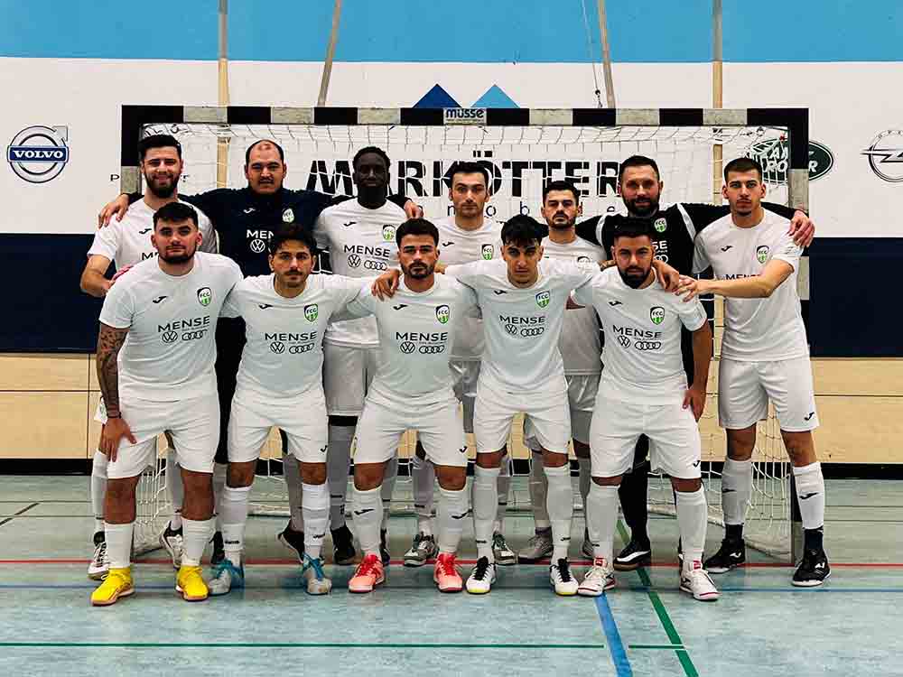 Fußball Gütersloh, Siegesserie fortgesetzt: Die Futsaler des FC Gütersloh springen auf Platz 3