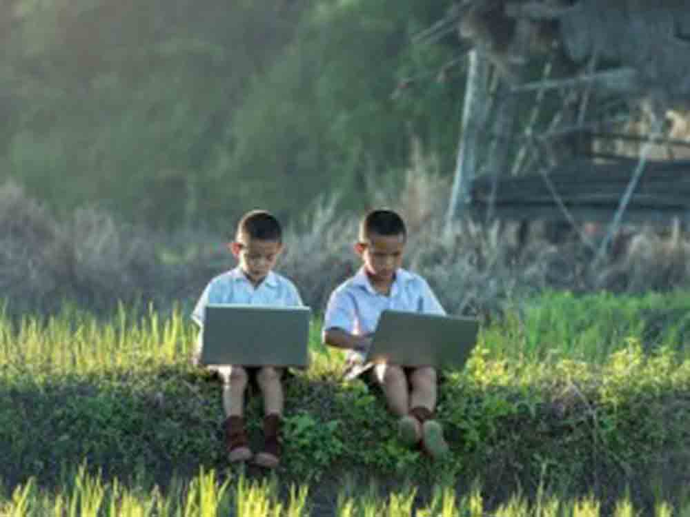 Viele indische Kinder sind internetsüchtig