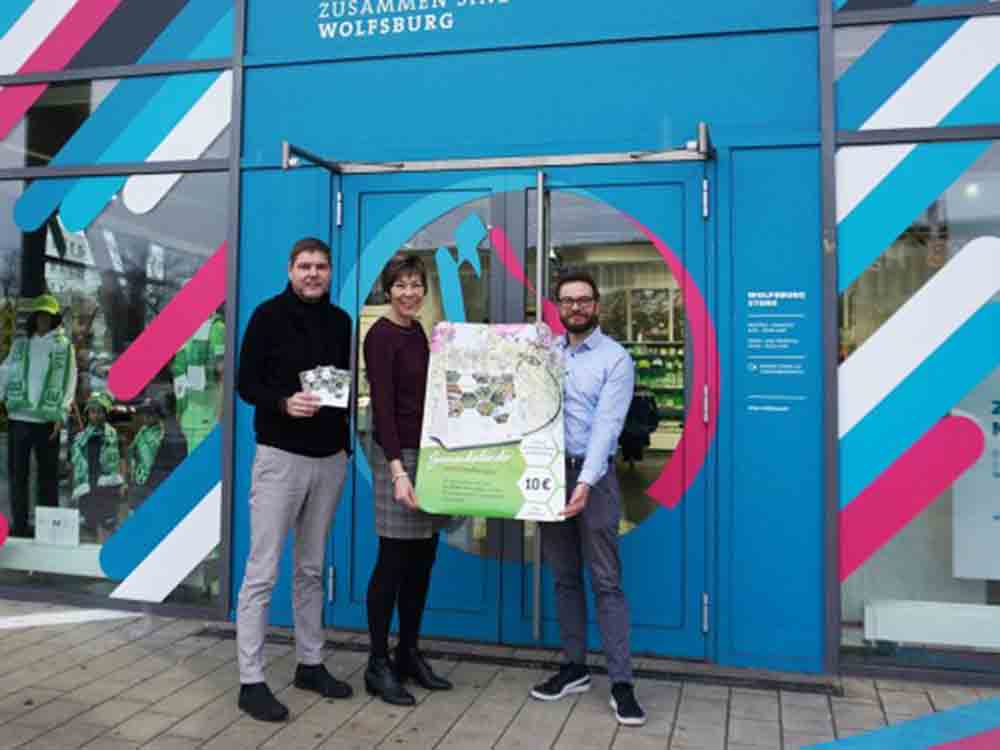 Samenkalender zum Einpflanzen im Wolfsburg Store erhältlich