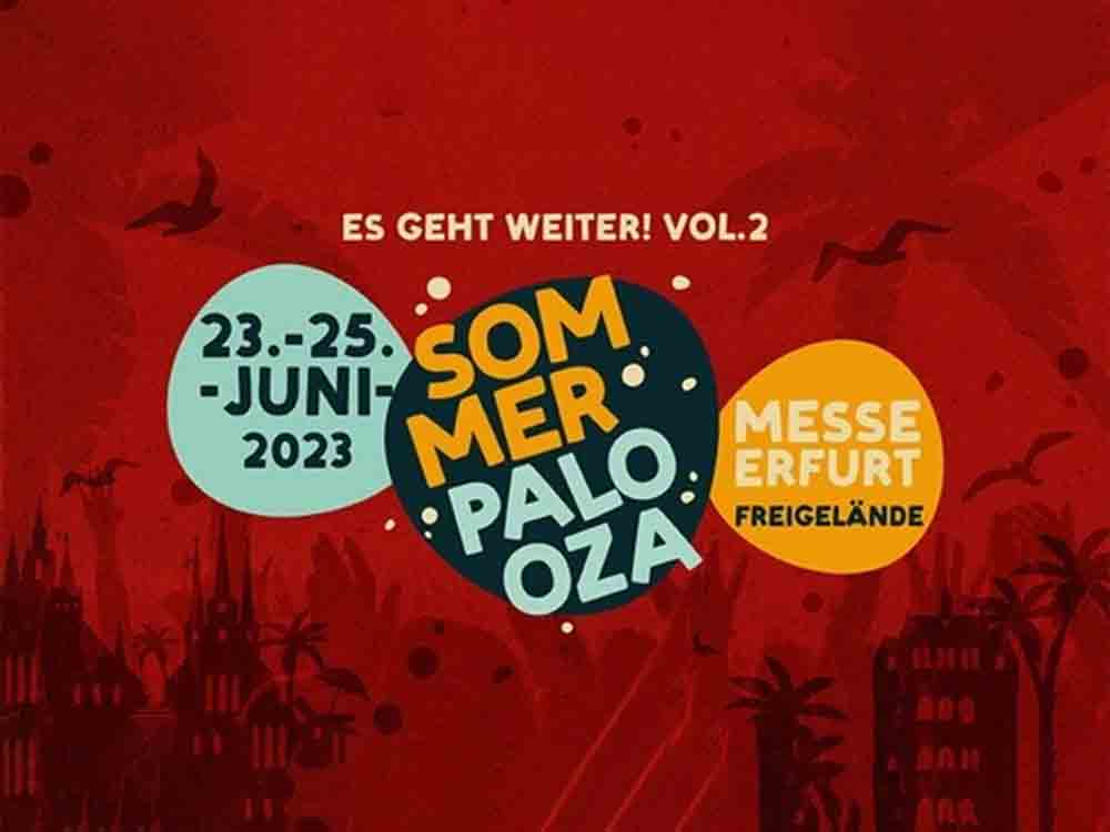 Nach erfolgreicher Premiere: Erfurter Open Air Festival Sommer Palooza geht 2023 in die 2. Runde, Beatsteaks live