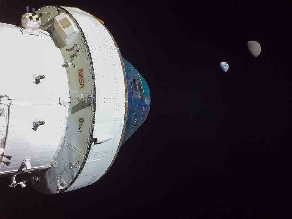 Mondmission Artemis I: Die ersten »Astronautinnen« kehren vom Mond zurück