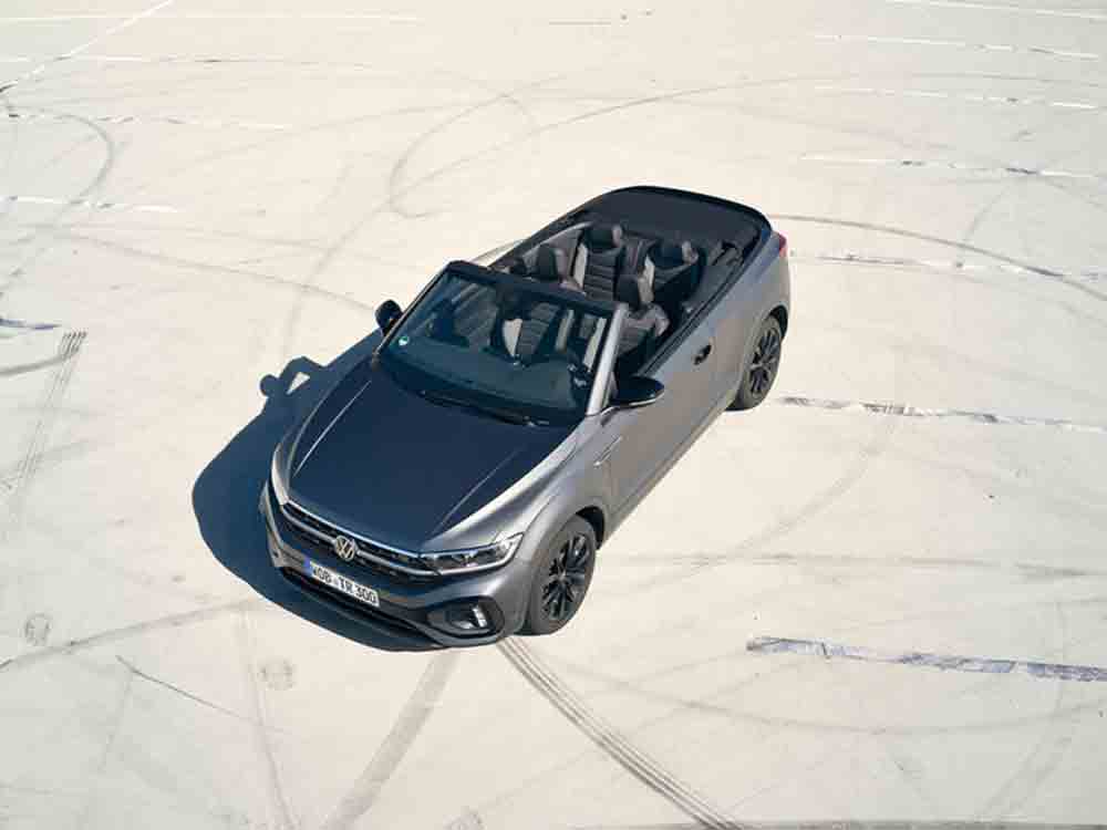 Volkswagen legt T Roc Cabriolet als exklusive Kleinserie »Edition Grey« auf