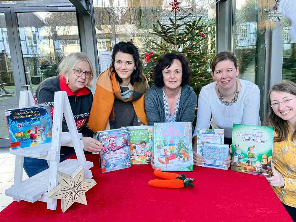Lesestoff für die Weihnachtstage, Buchempfehlungen vom Team der Stadtbibliothek Rietberg