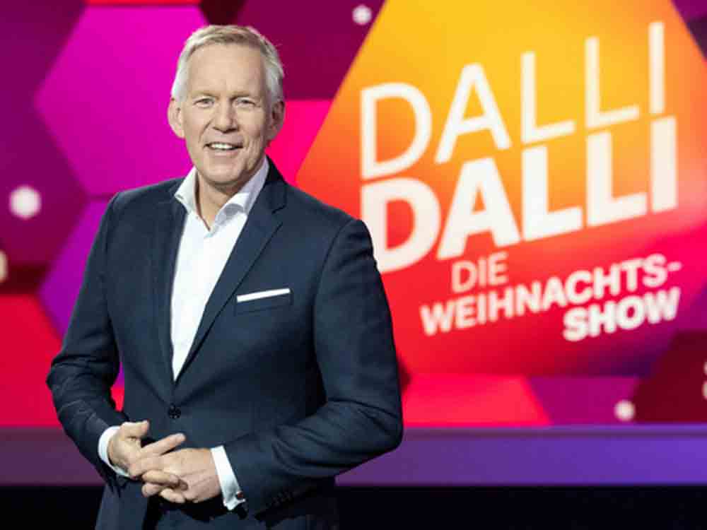 Das legendäre Startsignal zum Fest: Dalli Dalli – die Weihnachtsshow im ZDF, 25. Dezember 2022