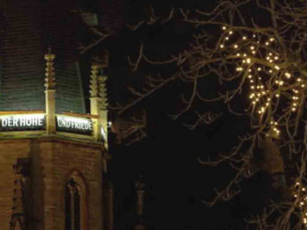 Evangelische Kirchengemeinde Gütersloh, die Glöckner laden ein, Nachtsanggeläut am 25. Dezember 2022