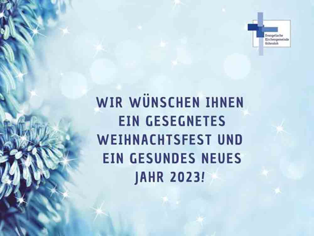 Gütersloh, Termine an Silvester und Neujahr in der Evangelischen Kirchengemeinde Gütersloh 2022/2023