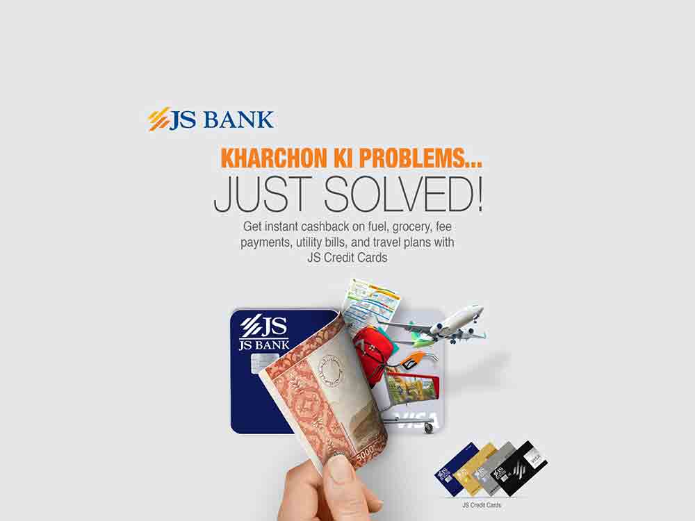 JS Bank Solves Problems as Pakistan’s First Bank to Offer Instant Cashback on Credit Cards