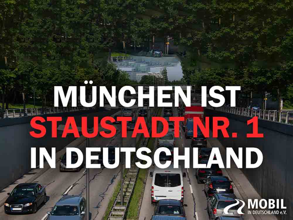 Neue Ergebnisse der INRIX Traffic Scorecard, München ist auch in 2022 wieder einmal Staustadt Nummer 1 in Deutschland