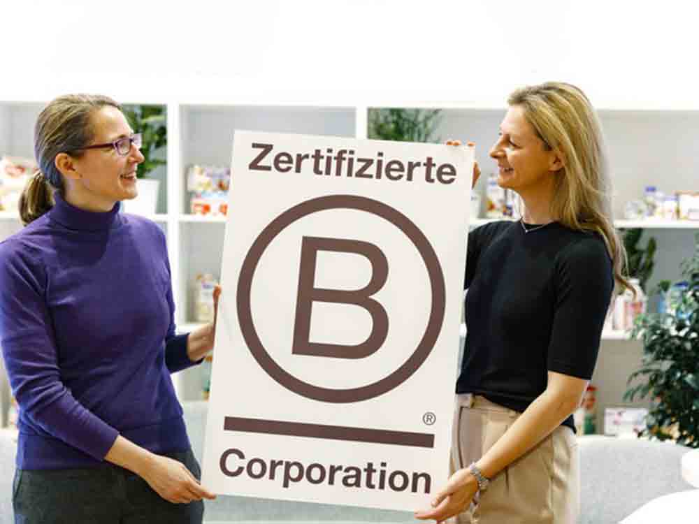 Lebensmittelhersteller Danone ist jetzt in Deutschland, Österreich und der Schweiz B Corp zertifiziert