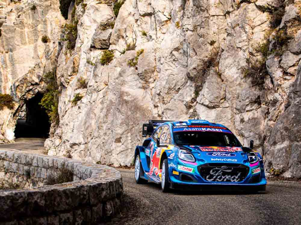 M Sport Ford startet mit solidem »Monte« Resultat in die neue Rallye WM Saison
