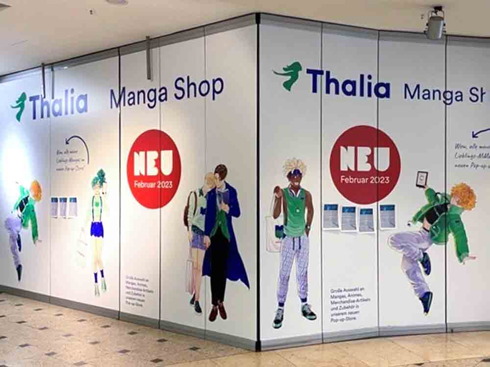 Neuer Pop up Store: Thalia eröffnet Manga Shop in Leuna