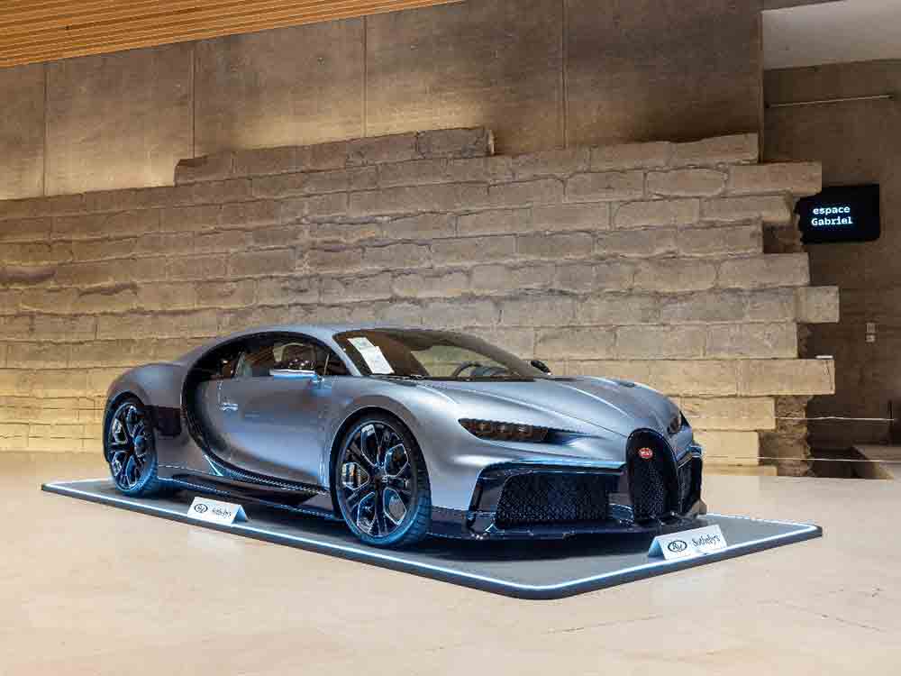 The Bugatti Chiron Profilée Becomes the Most Valuable New Car Ever Sold at Auction as RM Sotheby’s Achieves 49,802,080 Euros in Paris