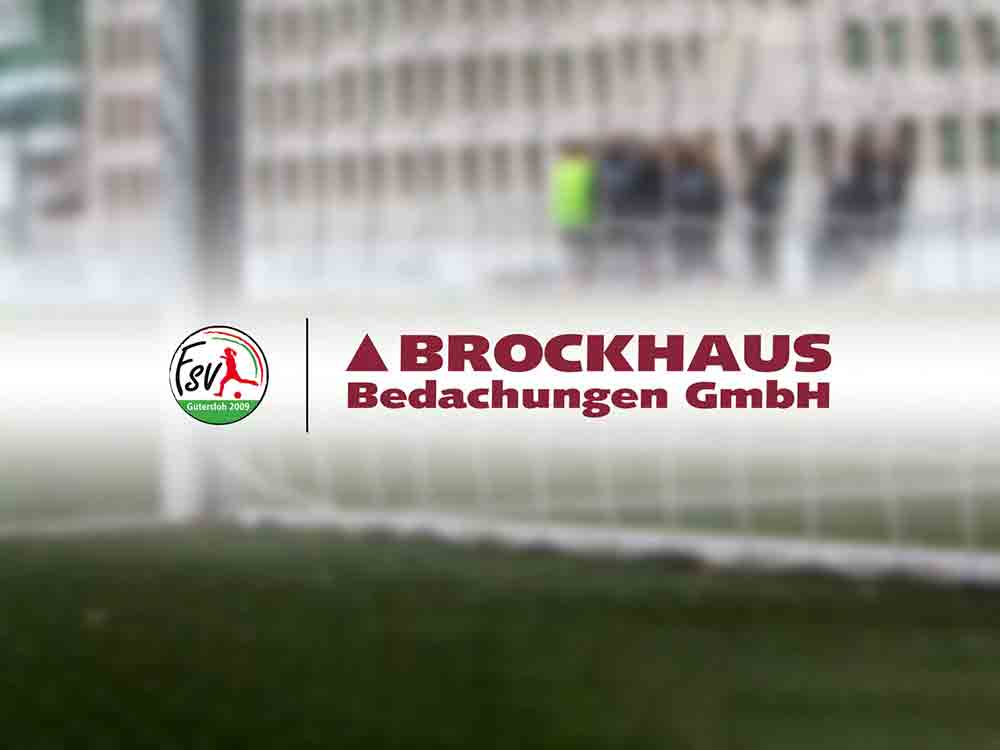 Fußball in Gütersloh, Brockhaus Bedachungen bekennt sich weiter zum FSV und steigt zum »Bronze Partner« auf