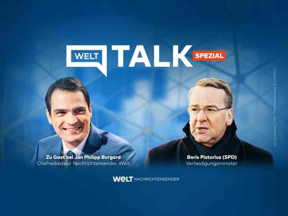 Wtl Talk Spezial am 17. Februar 2023 ab 16.55 Uhr mit Boris Pistorius live von der Münchner Sicherheitskonferenz