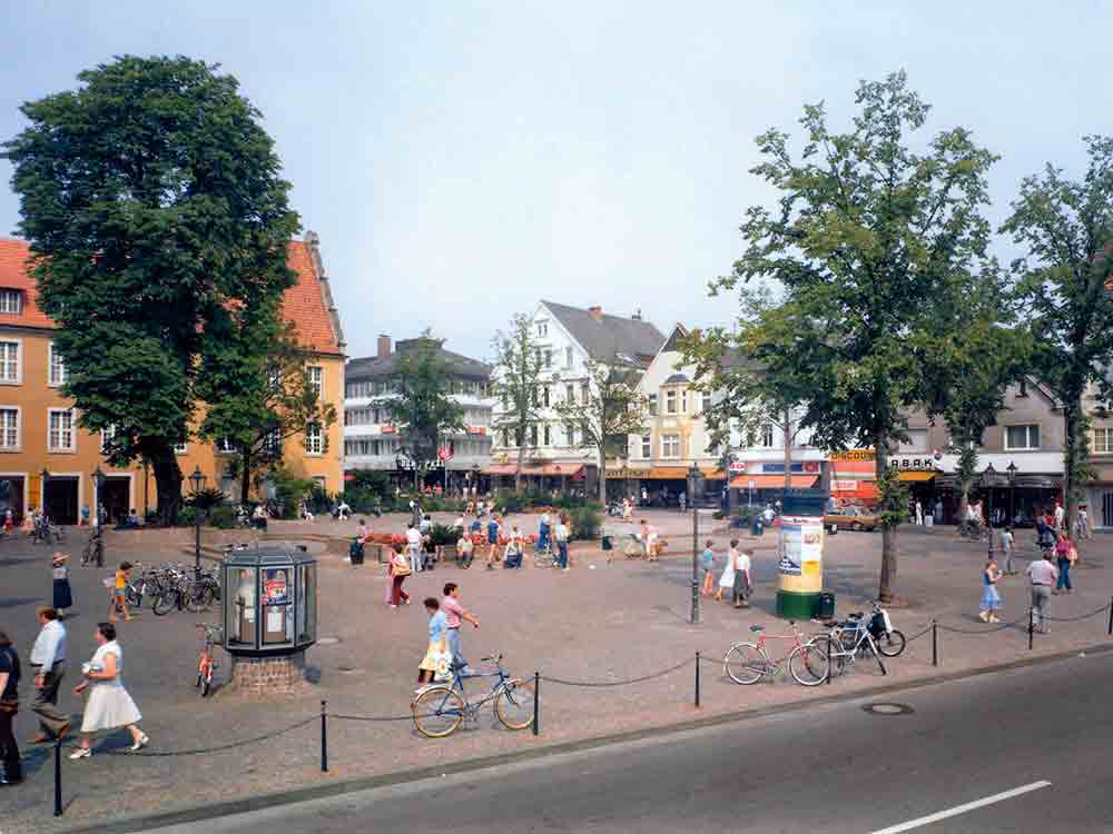 Gütersloh, der Berliner Platz, aus dem Gütsel Archiv