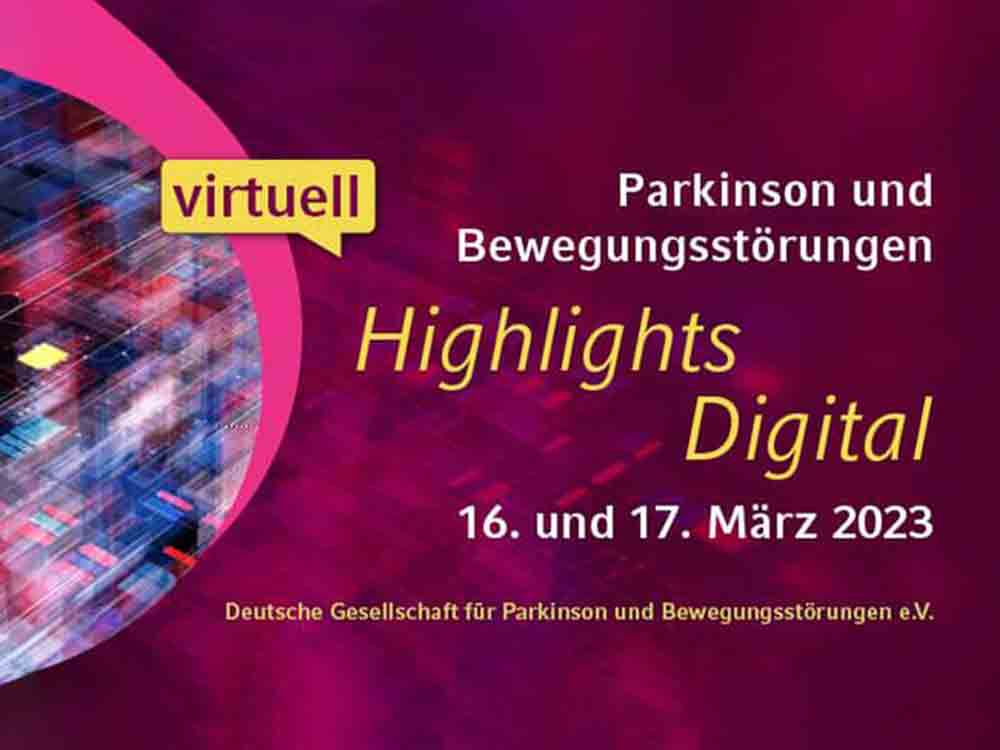 Parkinson, Psyche und Bewegung: virtuelle Workshops für Therapeuten und Pflegekräfte am 16. und 17. März 2023