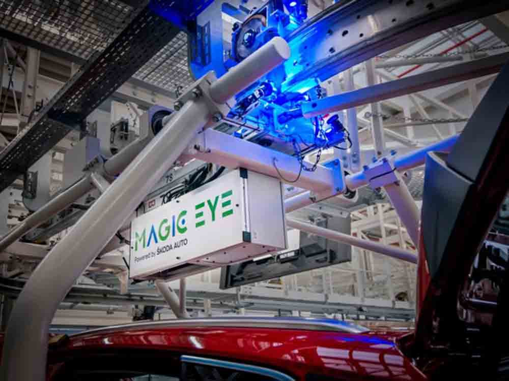 Škoda Auto: Kamerasystem »Magic Eye« erkennt frühzeitig Wartungsbedarf an der Fertigungslinie