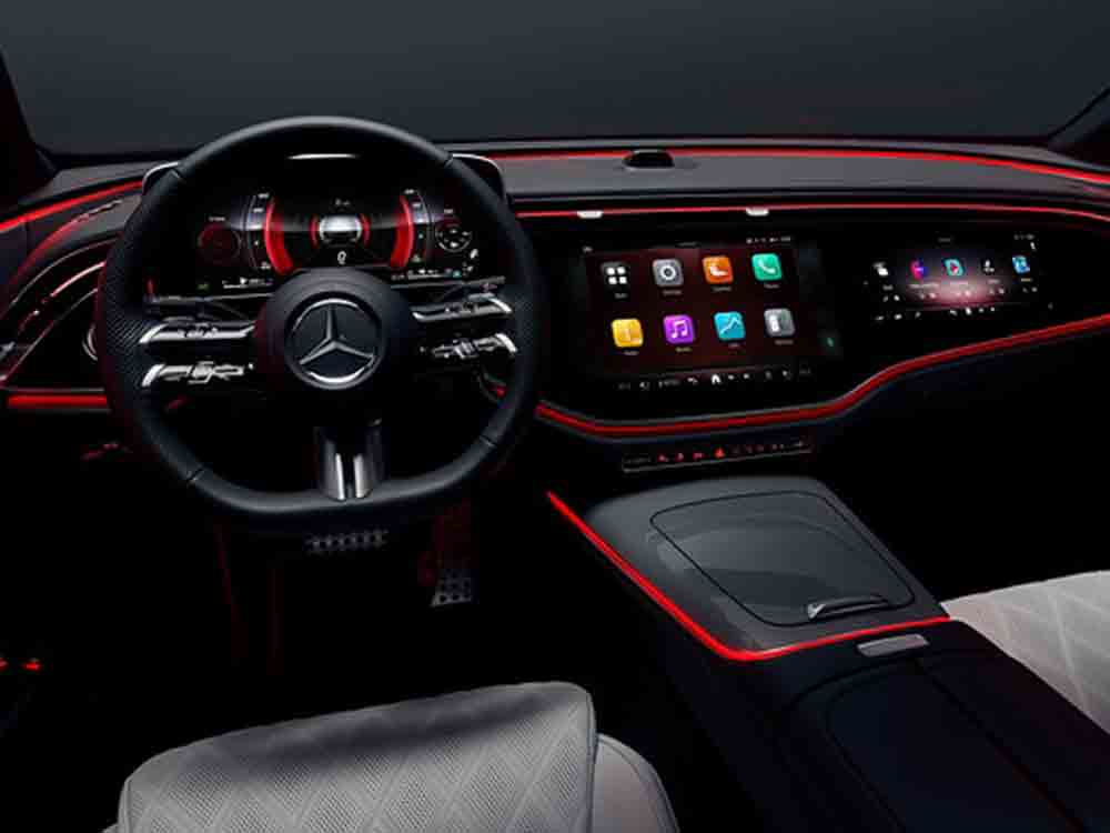 Die neue Mercedes Benz E Klasse: das Interieurdesign