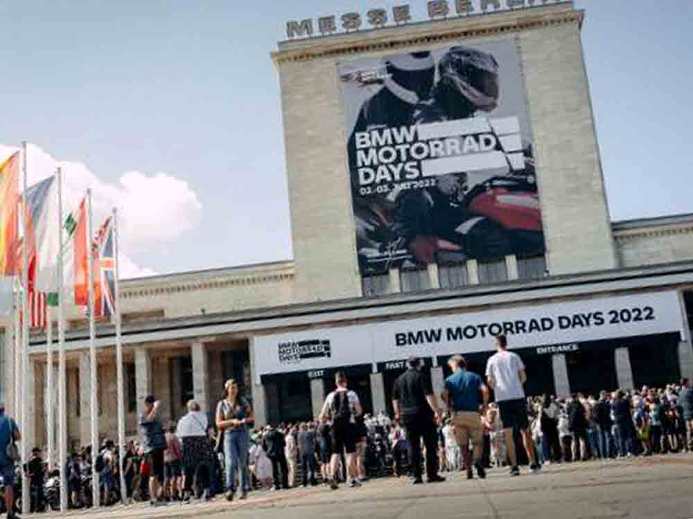 BMW Motorrad feiert die 21. BMW Motorrad Days sowie das Pure and Crafted Festival, 3 Tage volles Programm in und um Berlin vom 7. bis zum 9. Juli 2023