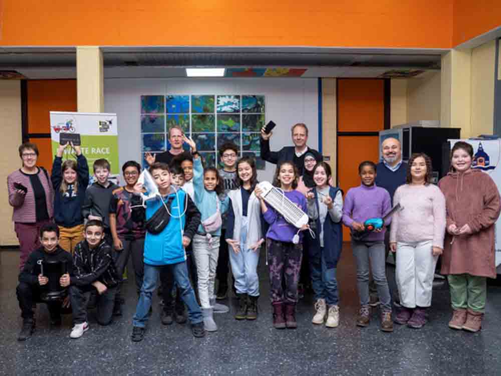 2. E Waste Race in Hannover gestartet, Lavera Thomas Haase Stiftung und »Das macht Schule« engagieren sich erneut