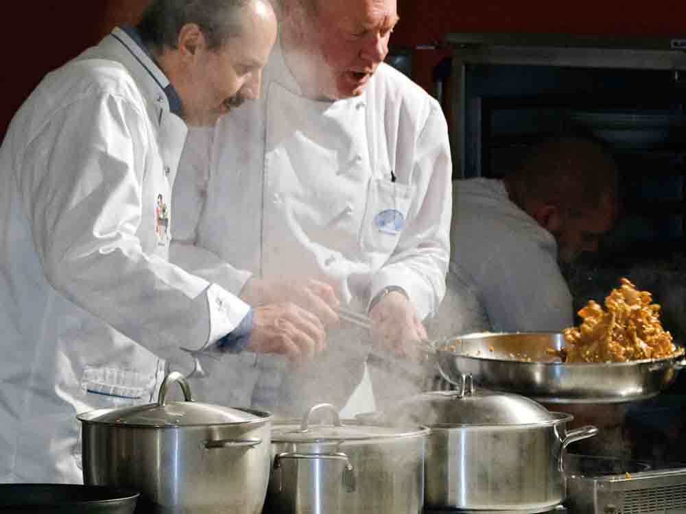 Kochen in Gütersloh, Johann Lafer, »Gourmet hoch 5« bei Schenke im November 2008