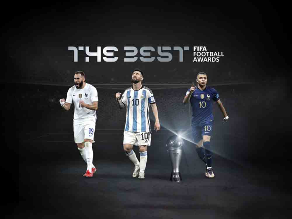 Weltfußballer Wahl »The Best FIFA Football Awards 2022« live auf Sky Sport News