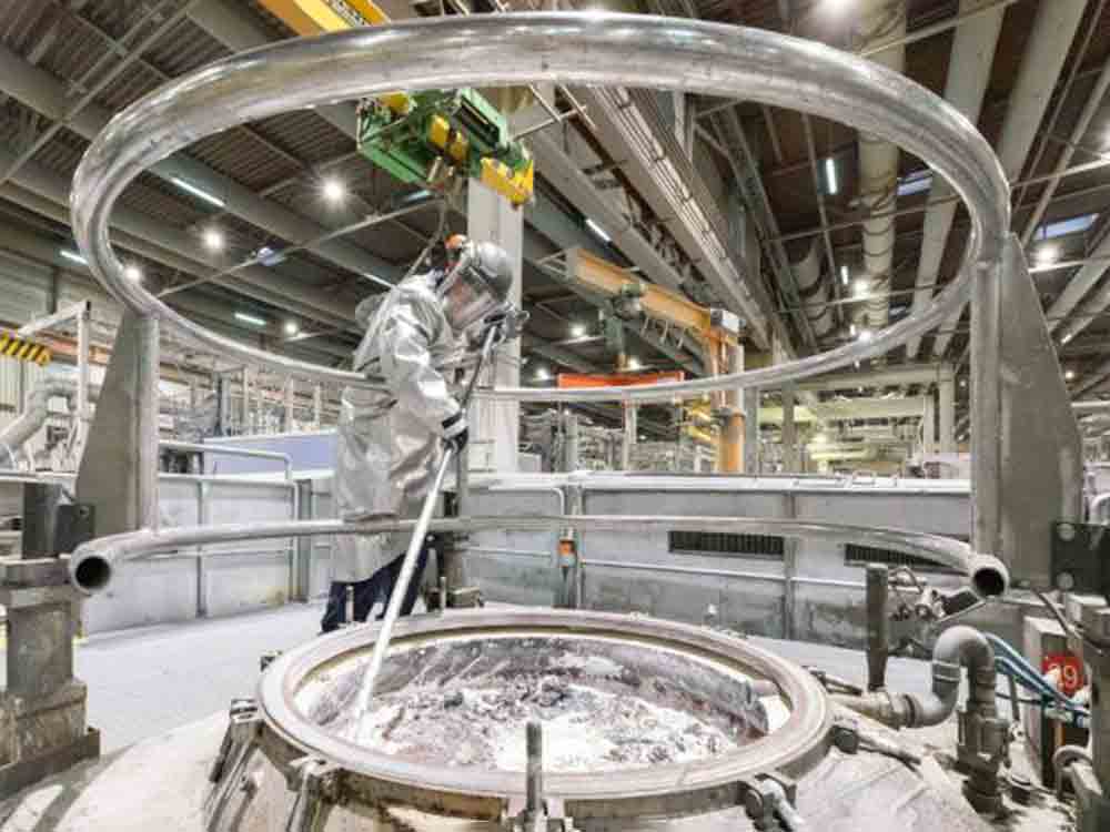 Komplett auf Nachhaltigkeit getrimmt, Leichtmetallgießerei des BMW Group Werks Landshut