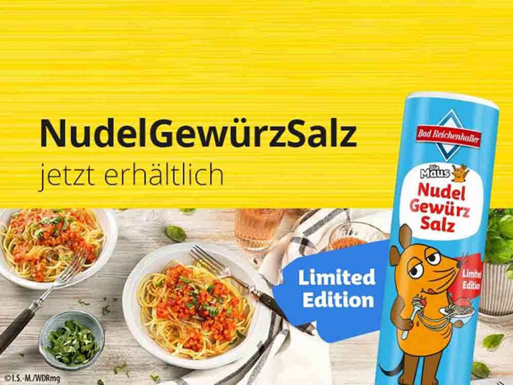 Limited Edition: »Die Maus Nudel Gewürzsalz« von Bad Reichenhaller