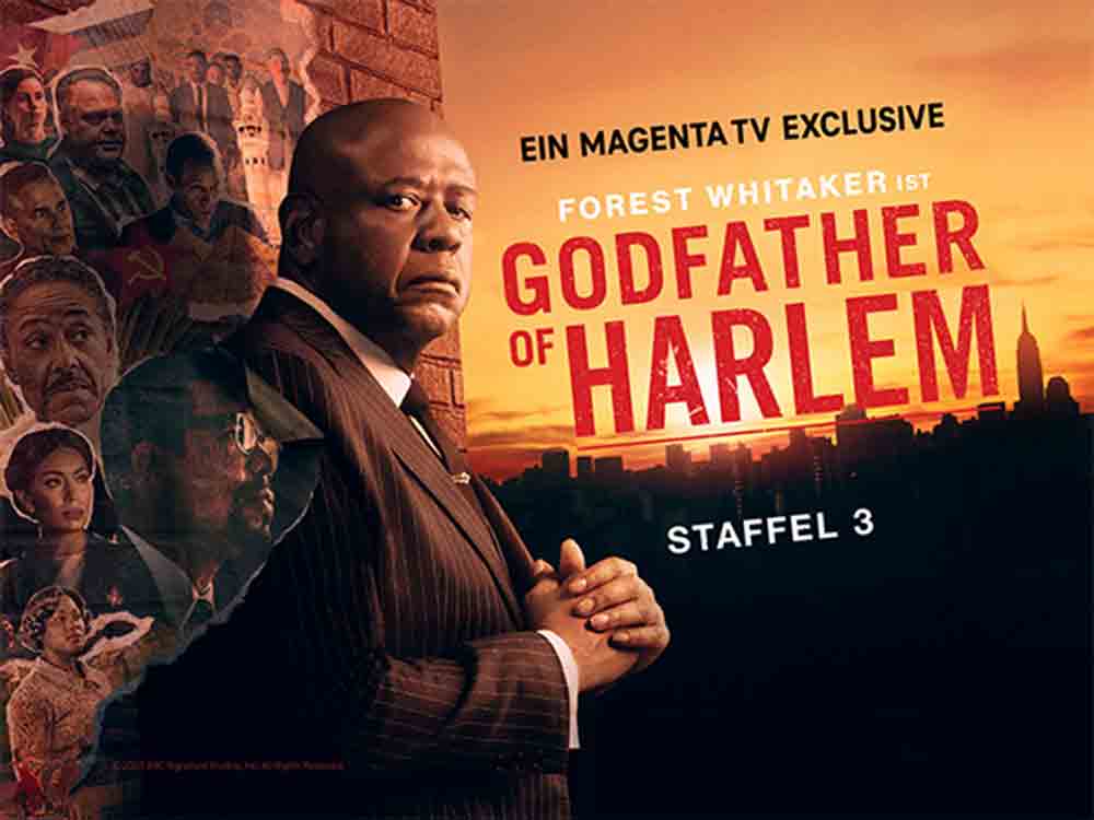 Magenta TV, Drama, Talk und noch viel mehr, »Godfather of Harlem«, »More than Talking«, »Melchior, der Apotheker«