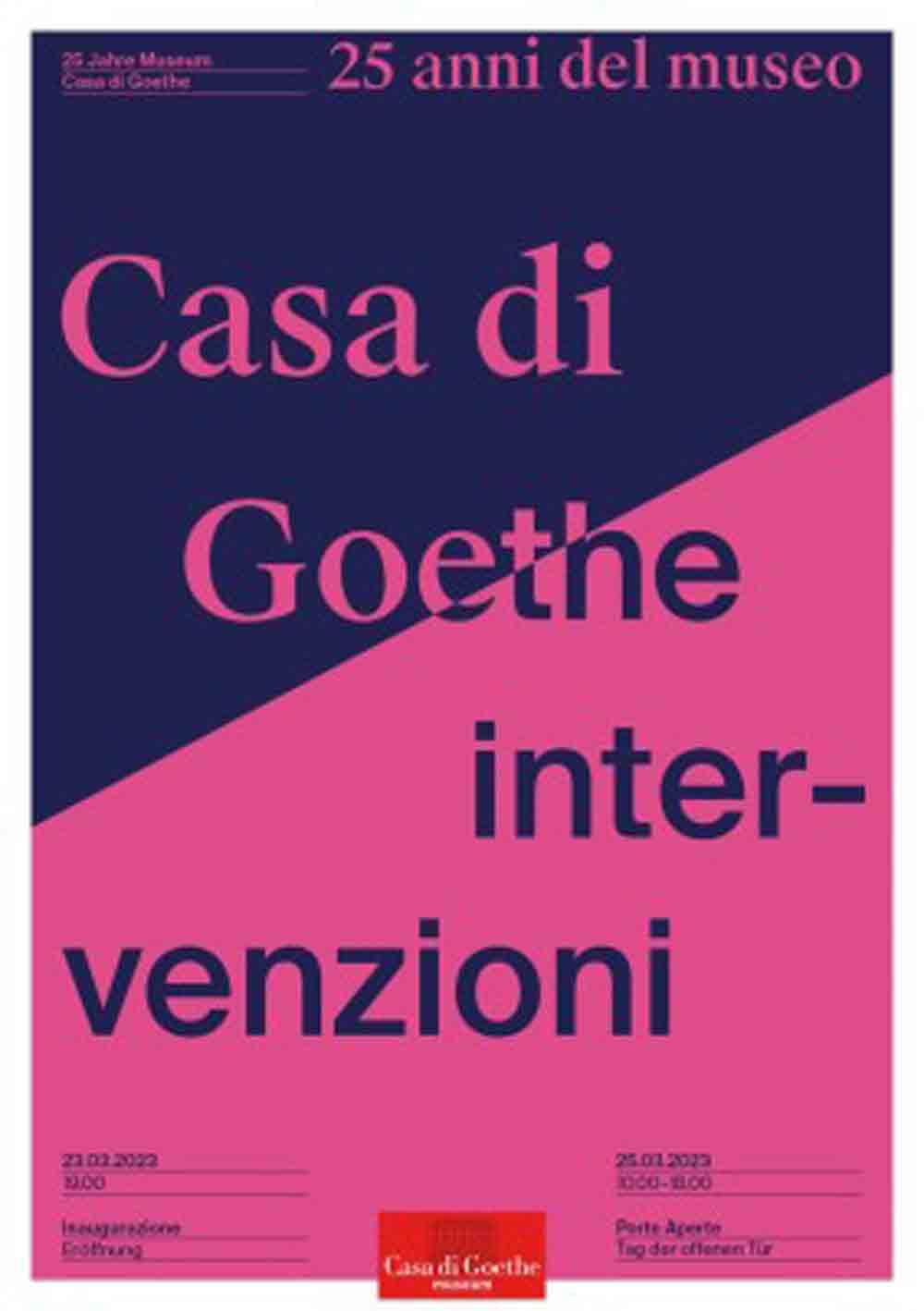 25 Jahre Casa di Goethe in Rom, Deutschlands einziges Museum im Ausland stellt Weichen für die Zukunft