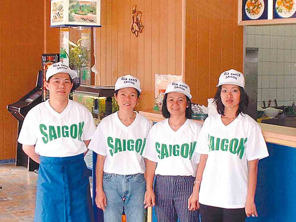 Anzeige: Neueröffnung: Asia Snack Saigon in Gütersloh, 2001