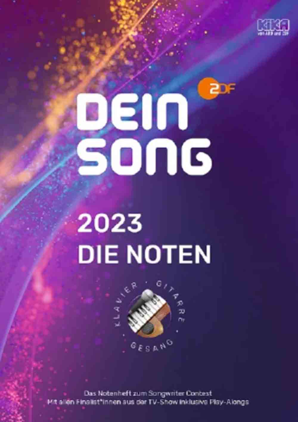 Dein Song 2023, das Songbook, Neuerscheinung bei Schott Music