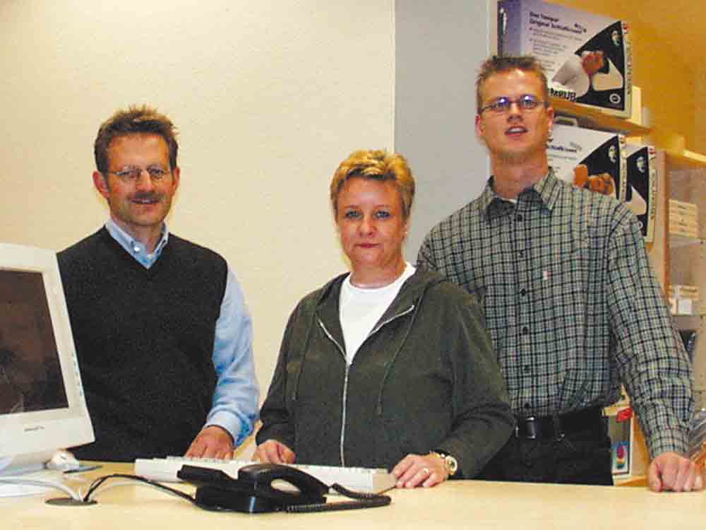 Anzeige: Neues Competence Center für Körperstatik, Vabene Gütersloh 2001