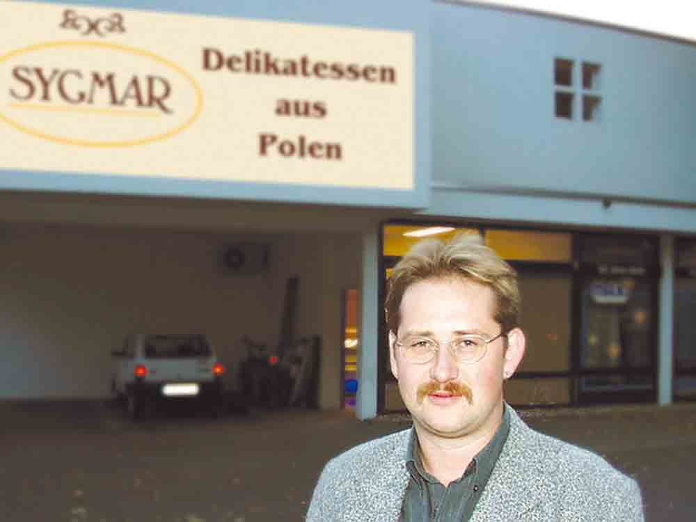 Neueröffnung in Gütersloh 2001: Sygmar, polnische Delikatessen