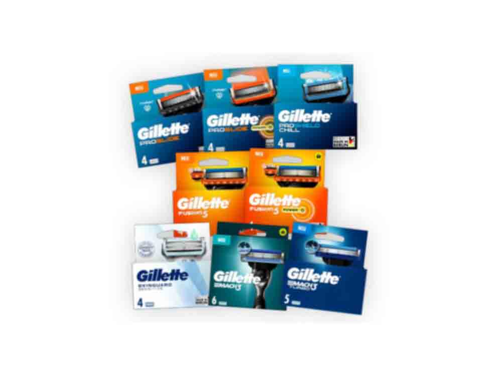 Gillette: Klingeninnovation für ein noch besseres Rasurerlebnis, Gillette führt größte Klingeninnovation seit mehr als 10 Jahren ein