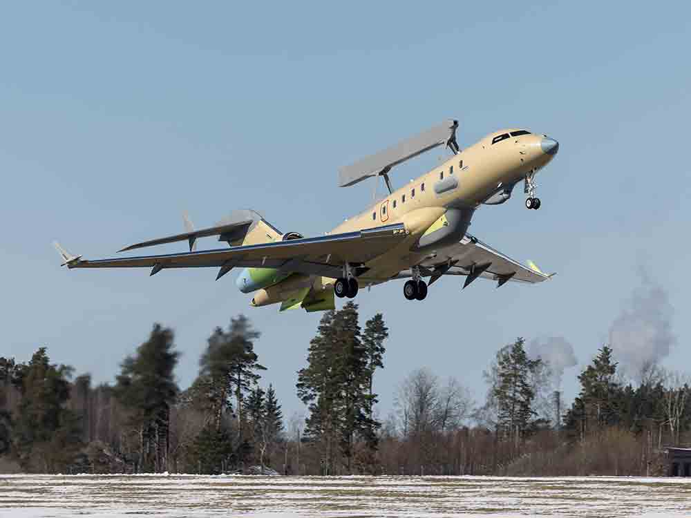 Saab’s Fourth GlobalEye Conducted Successful First Flight
