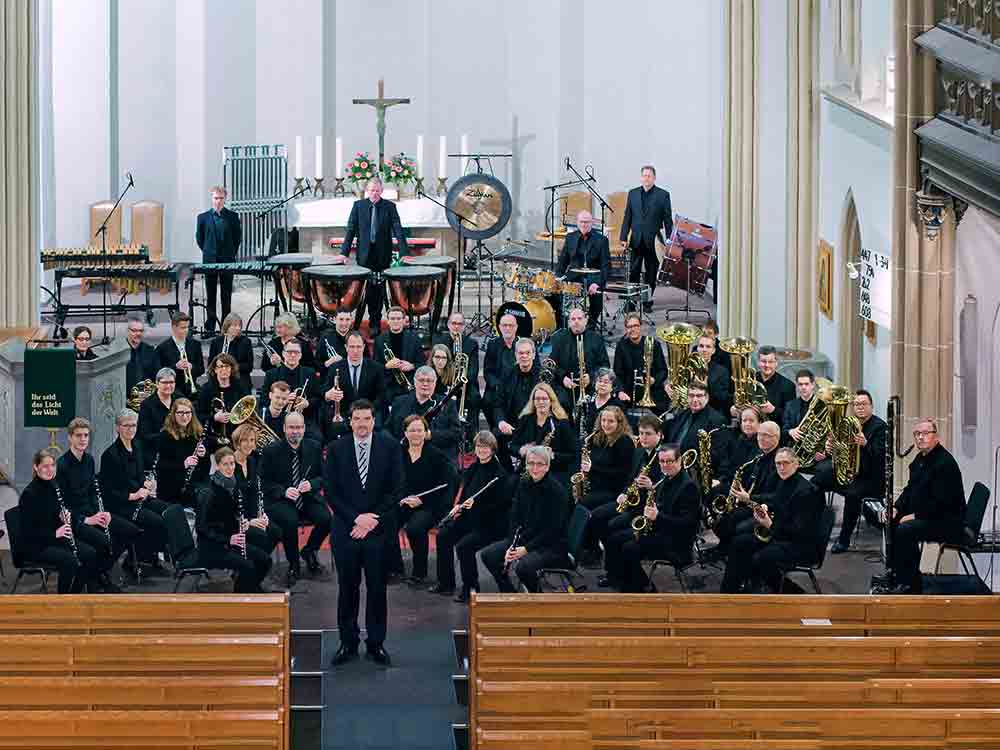 Gütersloh, Benefizkonzert des Symphonischen Blasorchesters der Feuerwehr Gütersloh, 6. Mai 2023
