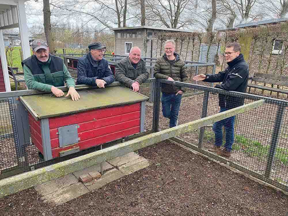 Kaninchen kehren in den Gartenschaupark Rietberg zurück, ab Karfreitag 2023 werden die Außengehege wieder belegt