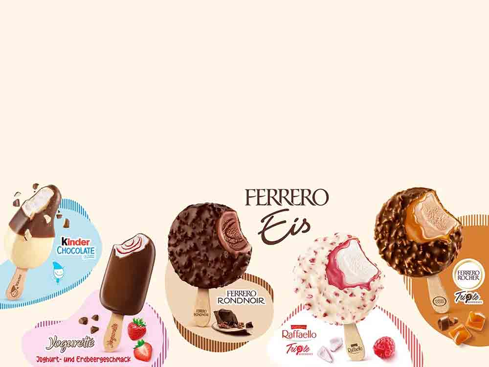 So schmeckt die Vorfreude auf den Sommer, einzigartiger Genuss mit den Eis Neuheiten von Ferrero