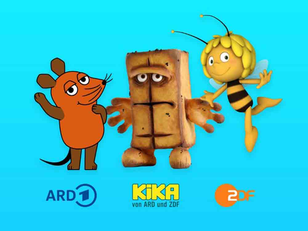 ARD und ZDF weiten ihr Online Angebot für Kinder und Familien aus, Kika Formate in den Mediatheken verfügbar