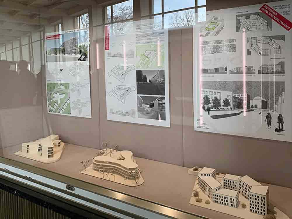 Bad Salzuflen, neue Ausstellung zeigt Ideen zur Bebauung der Parkstraße