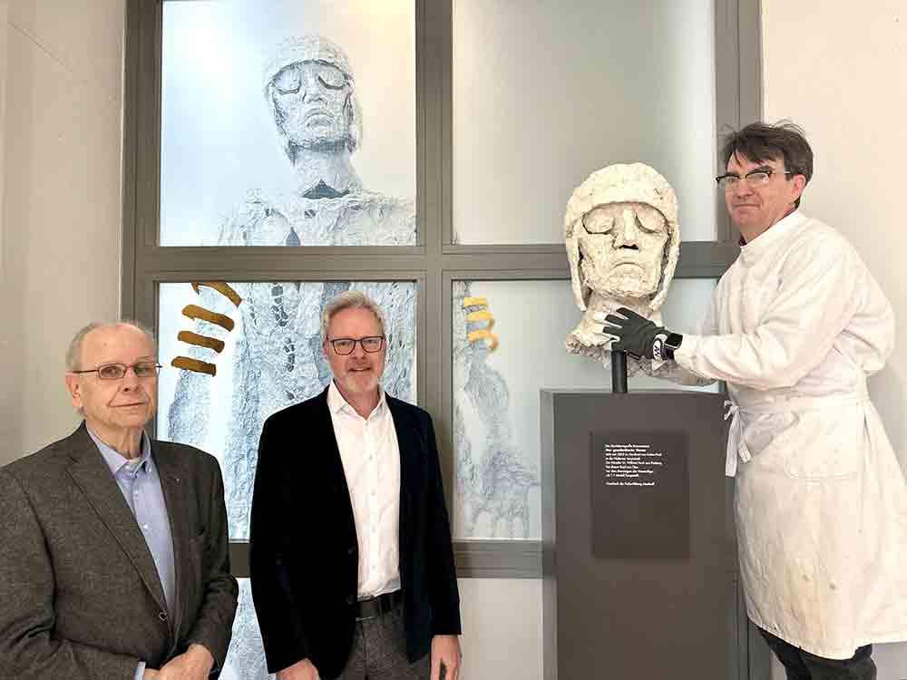 Haupt des Varus, neues Exponat für das LWL Römermuseum Haltern am See