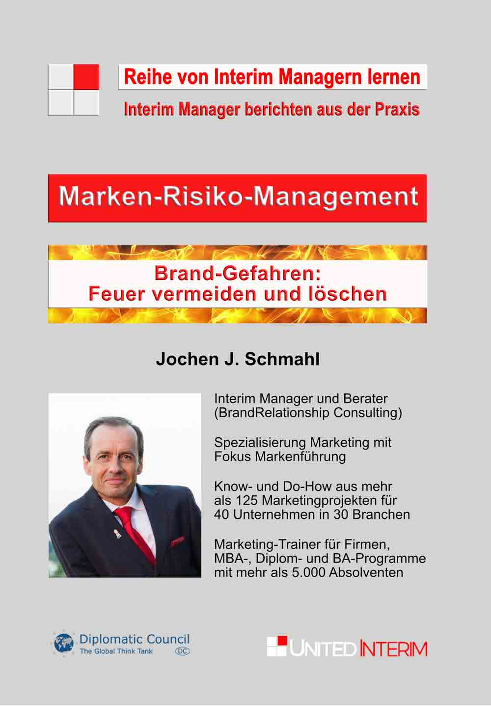 Lesetipps für Gütersloh, Branding Koryphäe J. J. Schmahl mit neuem Fachbuch über Marken Risiko Management
