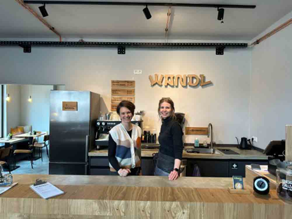 Ruhpolding im Wandel, das Wandl eröffnet Café, Curt Simon Harlinghausen, Managing Director von Miele X